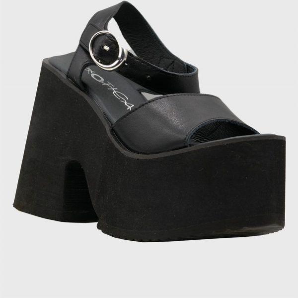 Sandalias Estrella Negro Exotica-3