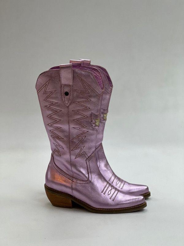 Bota Peggy Rosado Exotica -2