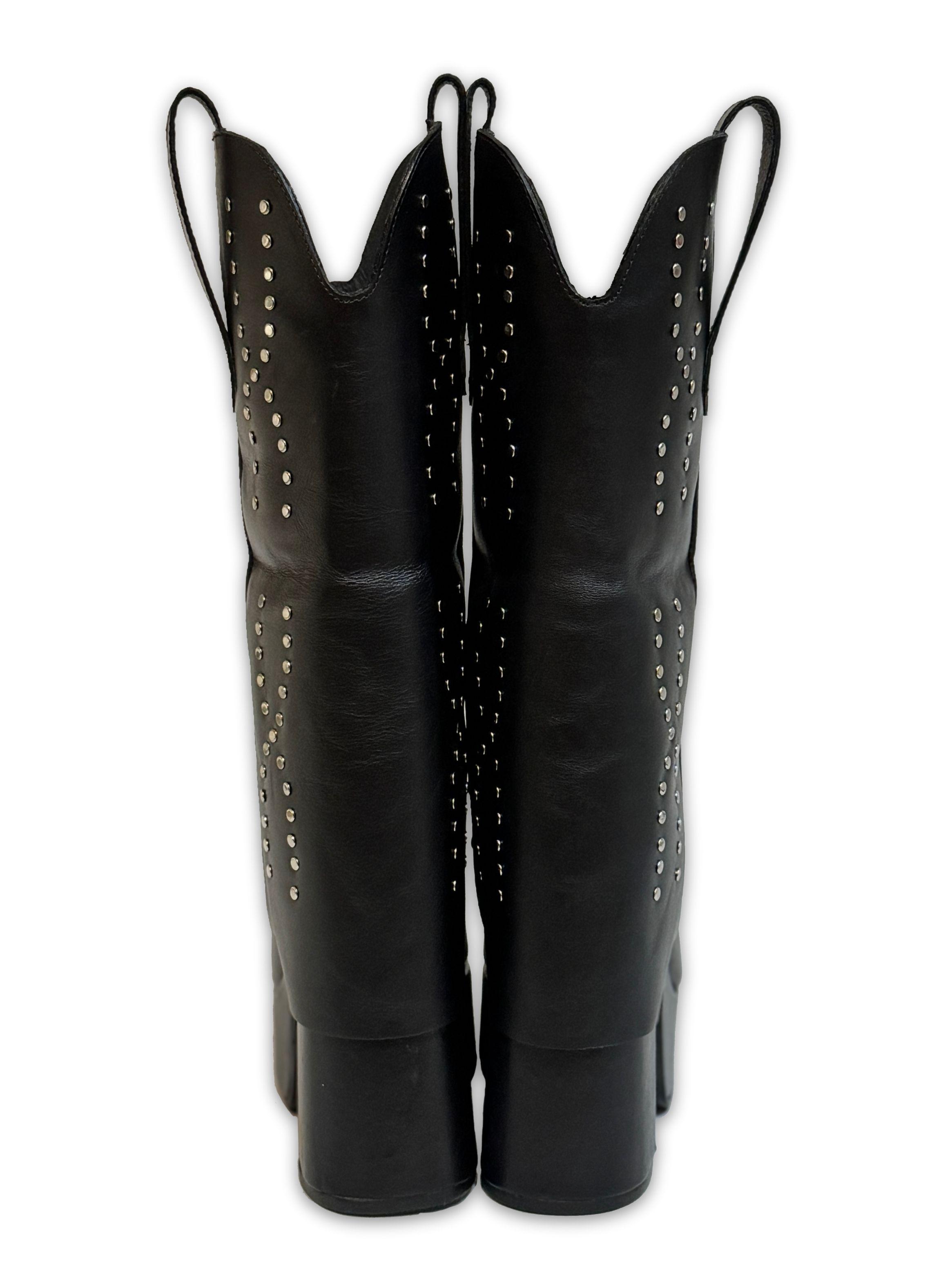 Bota Simone Negro Exotica-3