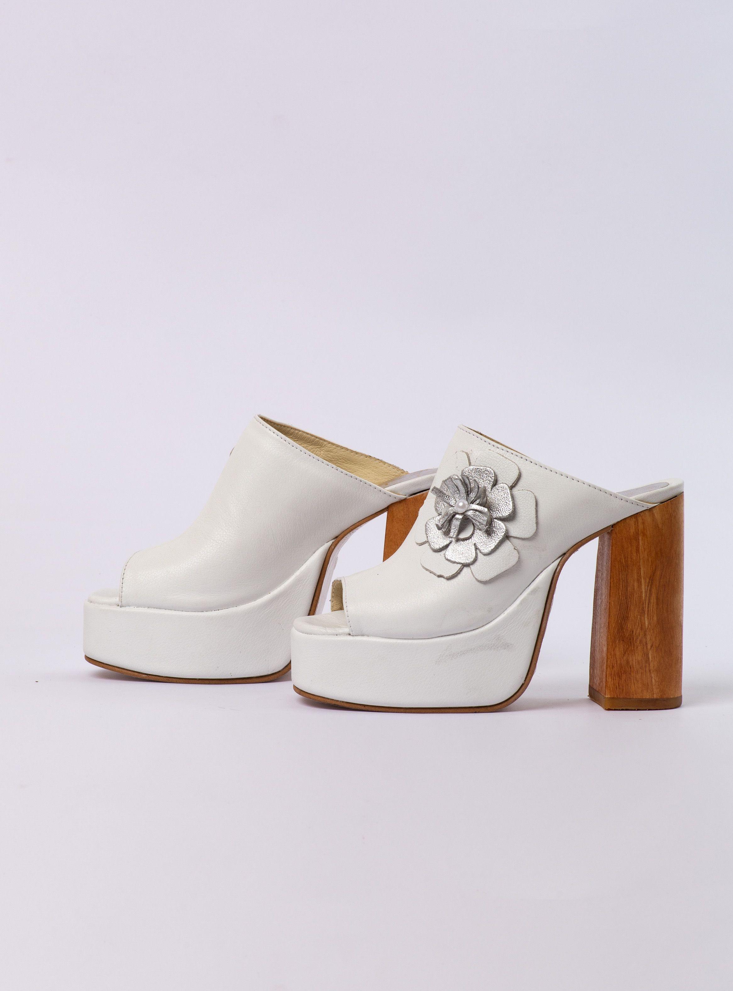 Sandalia Fran Flor Blanca Exotica-5