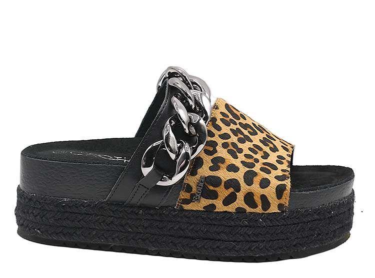 Sandalias Bruna Animal Print Exotica-5