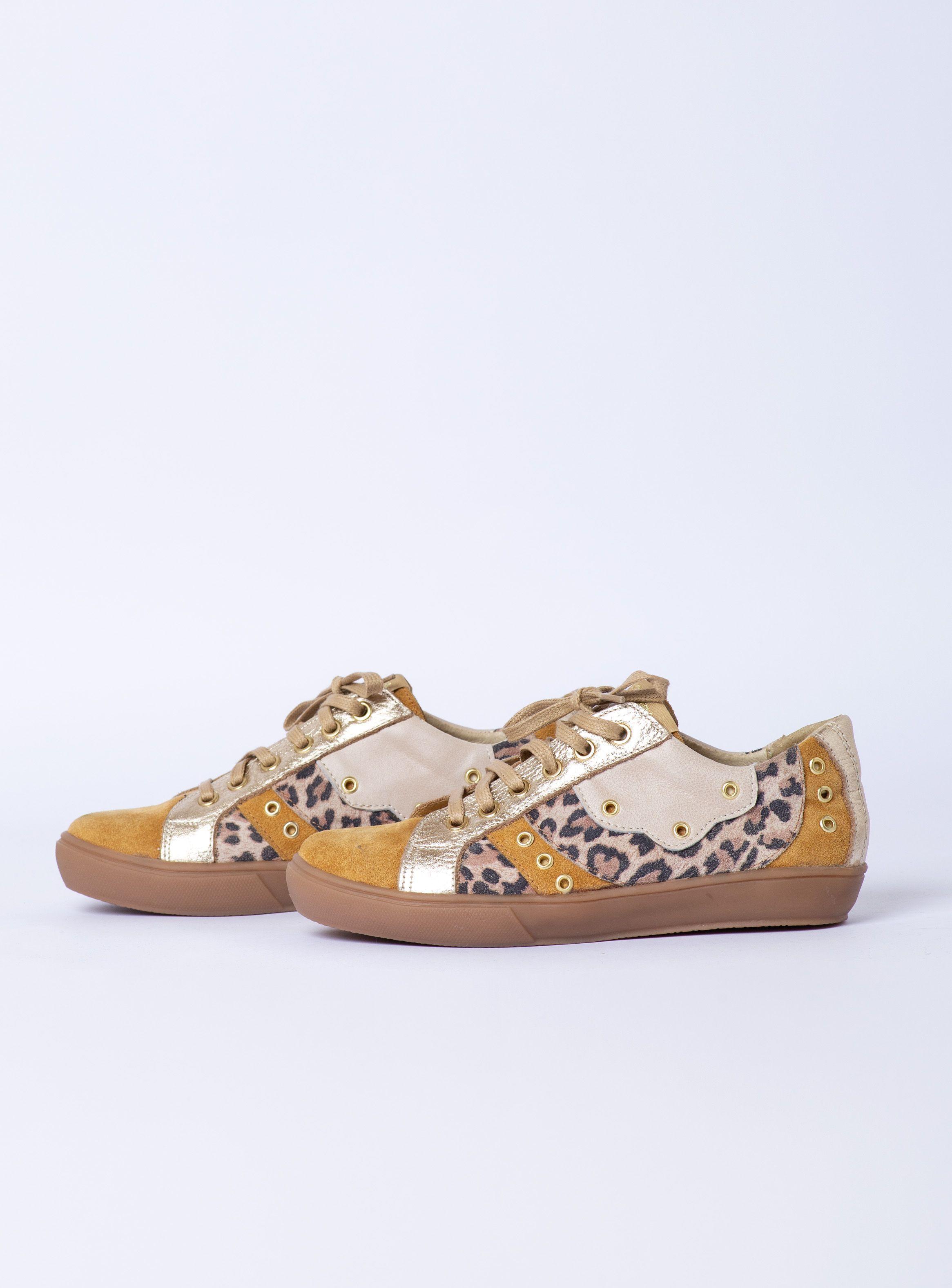 Zapatilla Niza Dorado Exotica-6