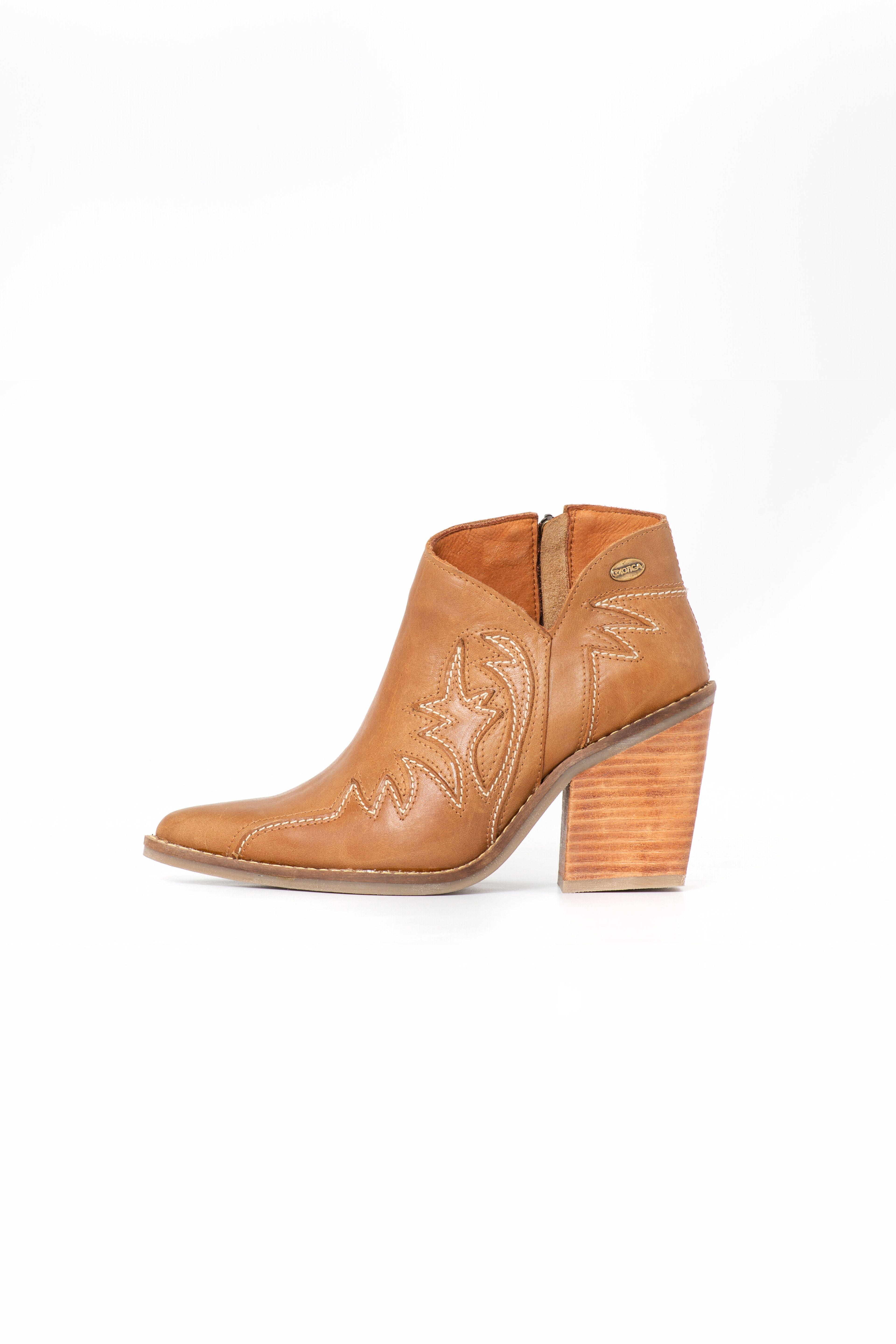 Botin Isabel Miel Exotica-1