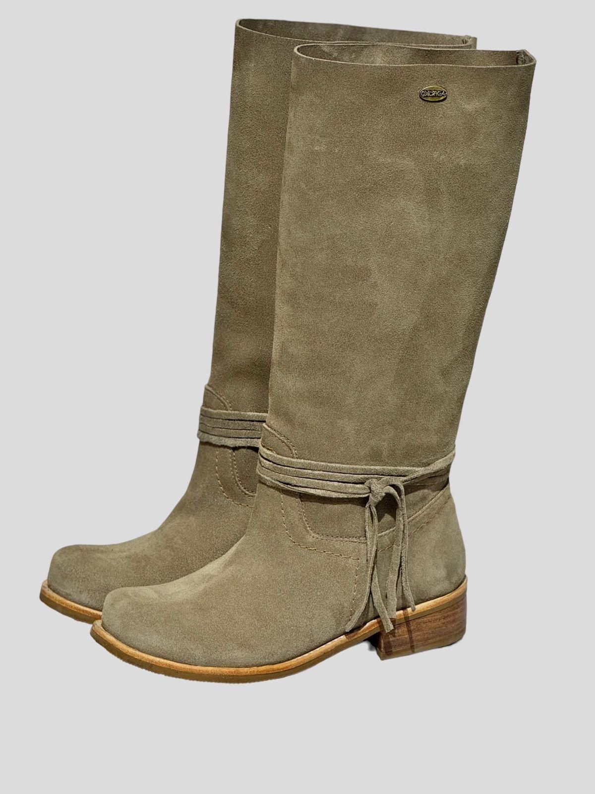 Bota Valeria Taupe Exotica-0