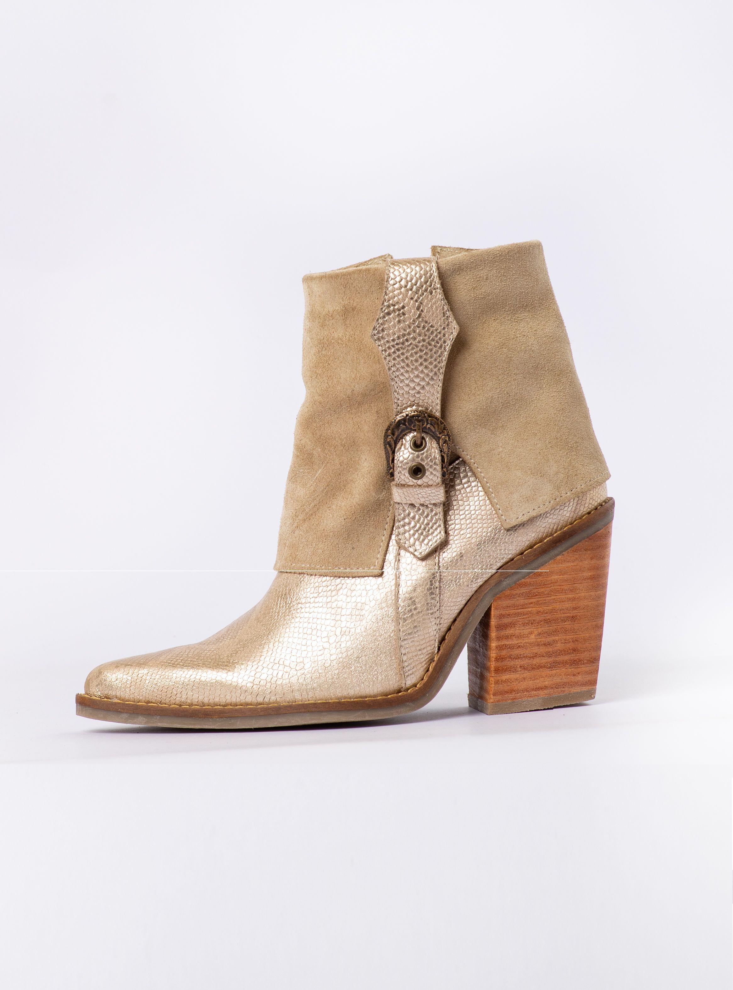 Botin Kiara Dorado Arena Exotica-5