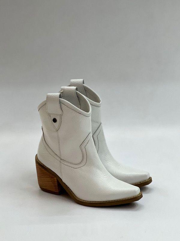 Botin Agata Blanco Exotica-2