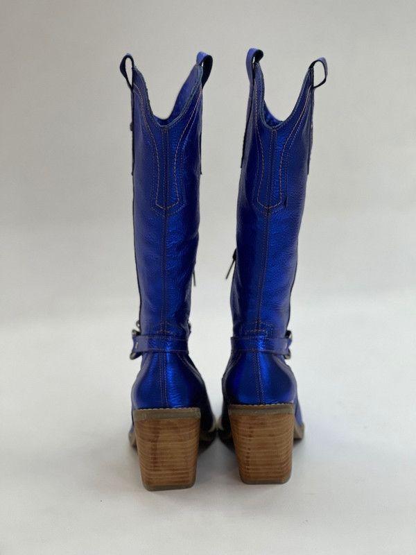 Bota Lilia Azul Exotica-3
