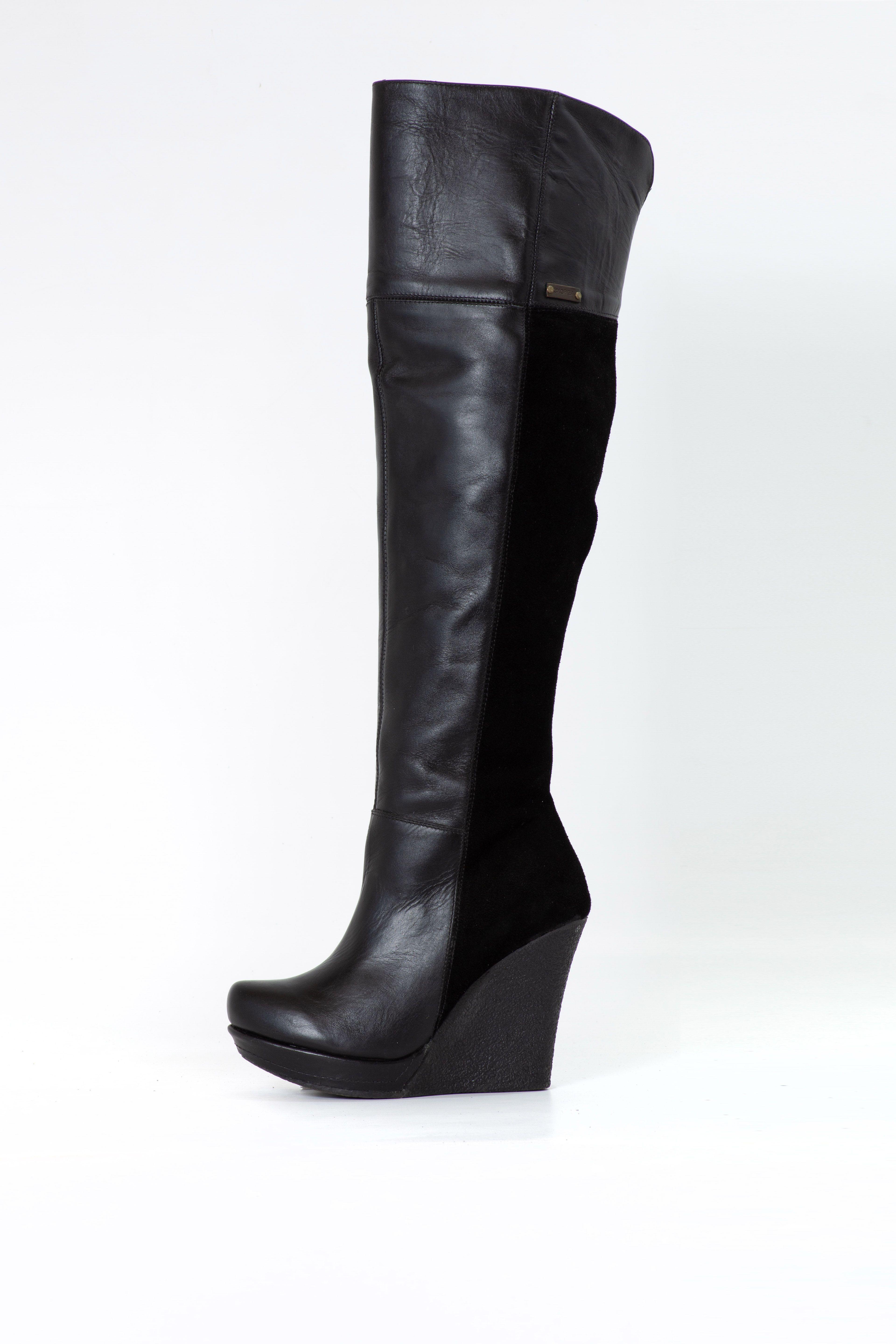 Bota Bucanera Cloe Negro Exotica-0