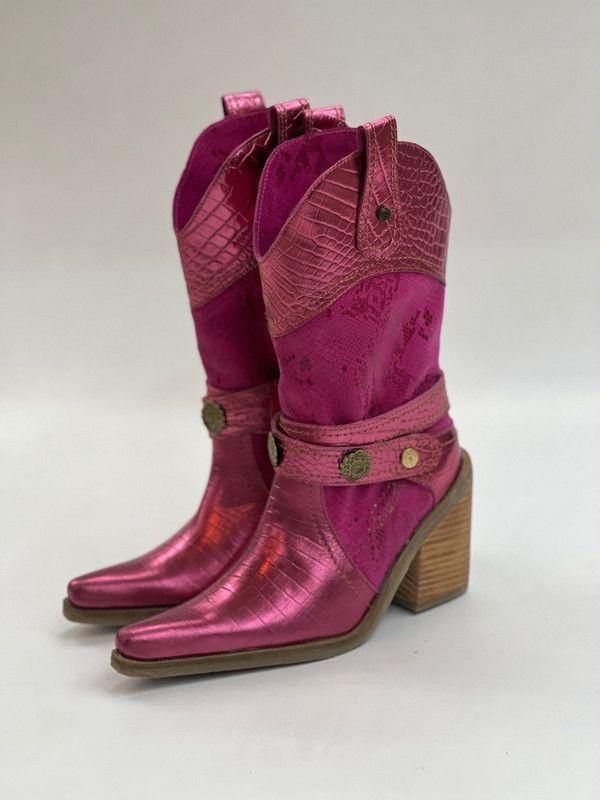 Bota Letty fucsia-violeta Exotica-1