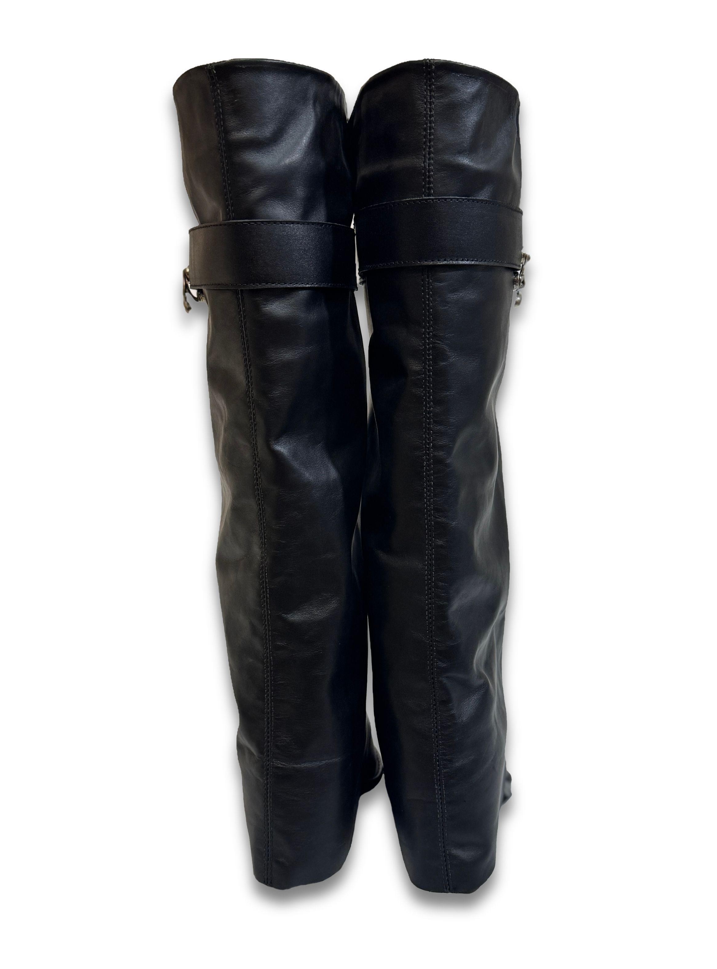 Bota Sabrina Negro Exotica-3