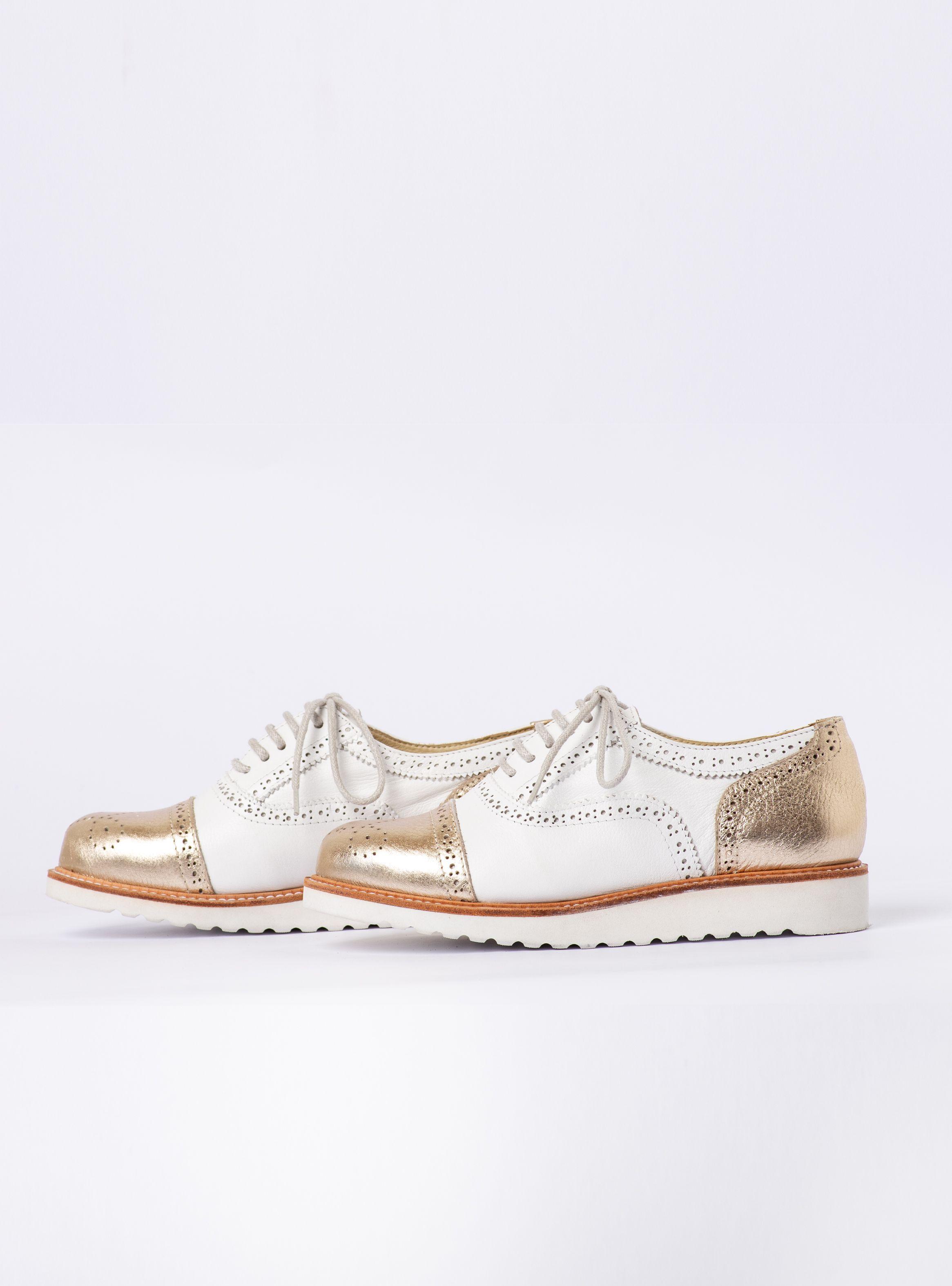 Zapato Cleo Niquel Blanco Exotica-4