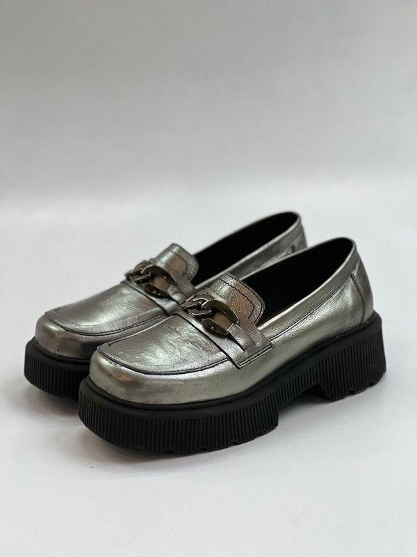 Mocasin Celina Grafito Exotica-1