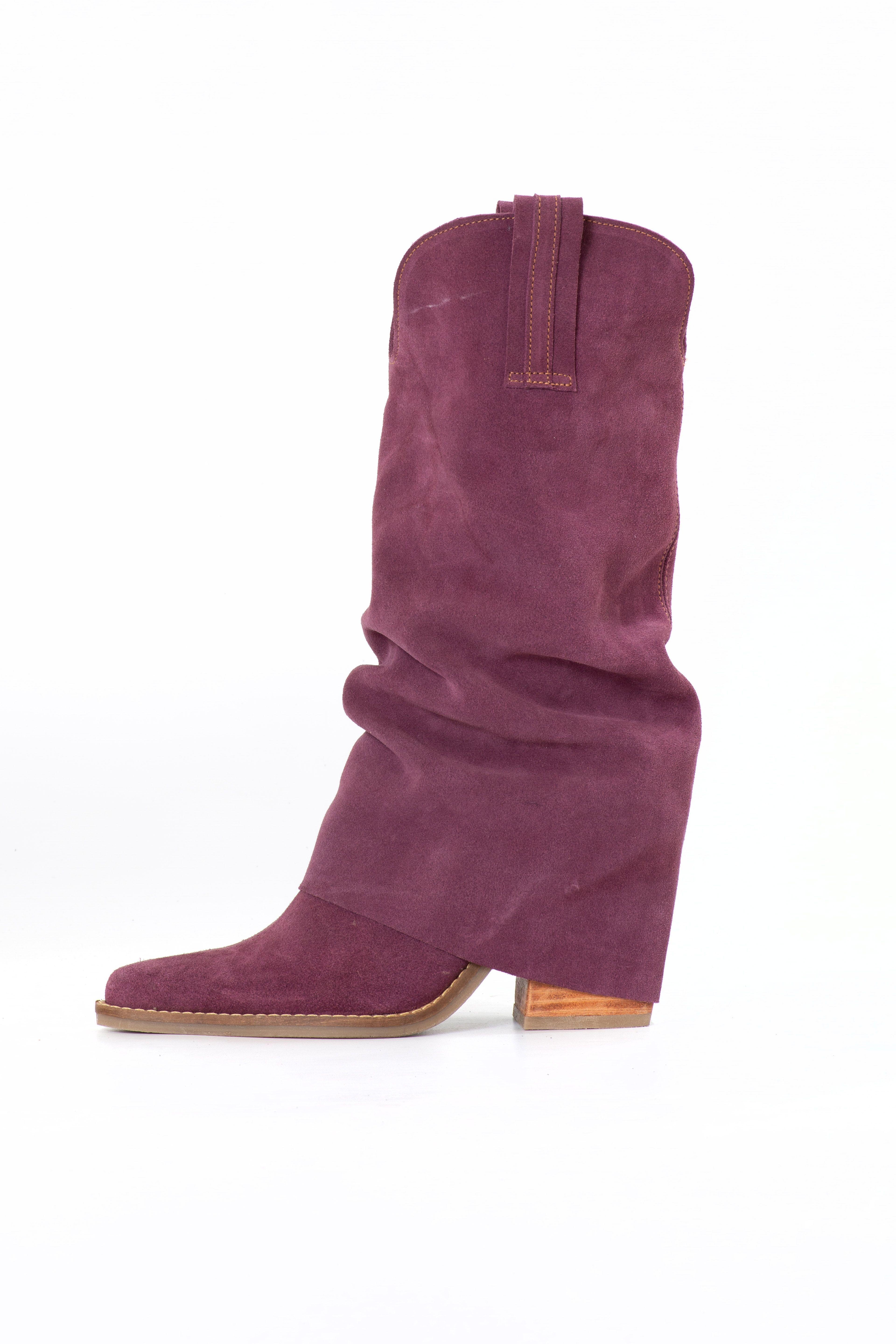 Bota Ignacia Reno Morado Exotica-1