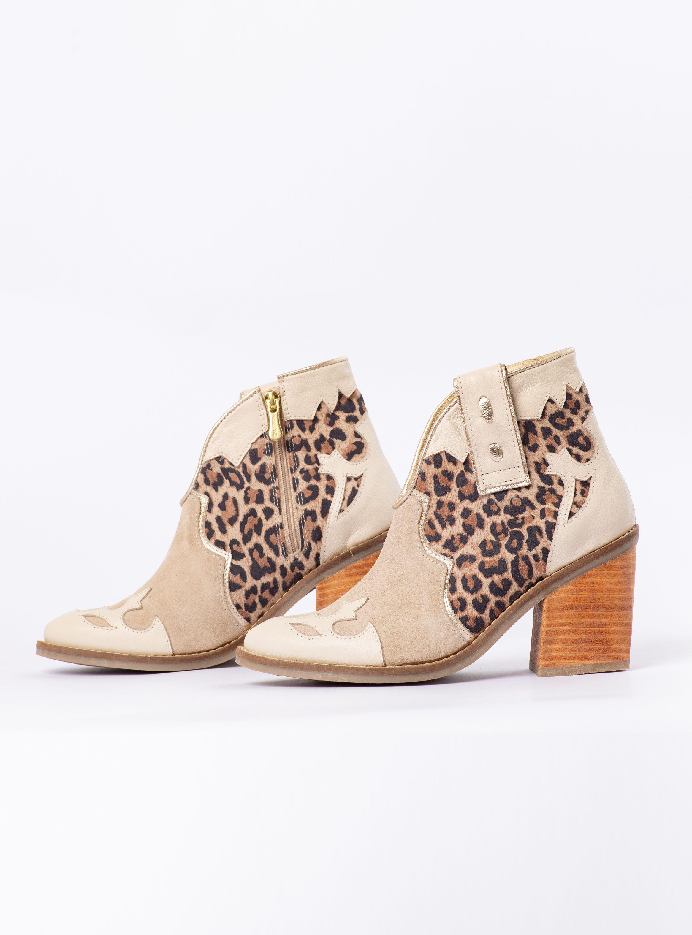 Botin Berni Animal Print Exotica-5