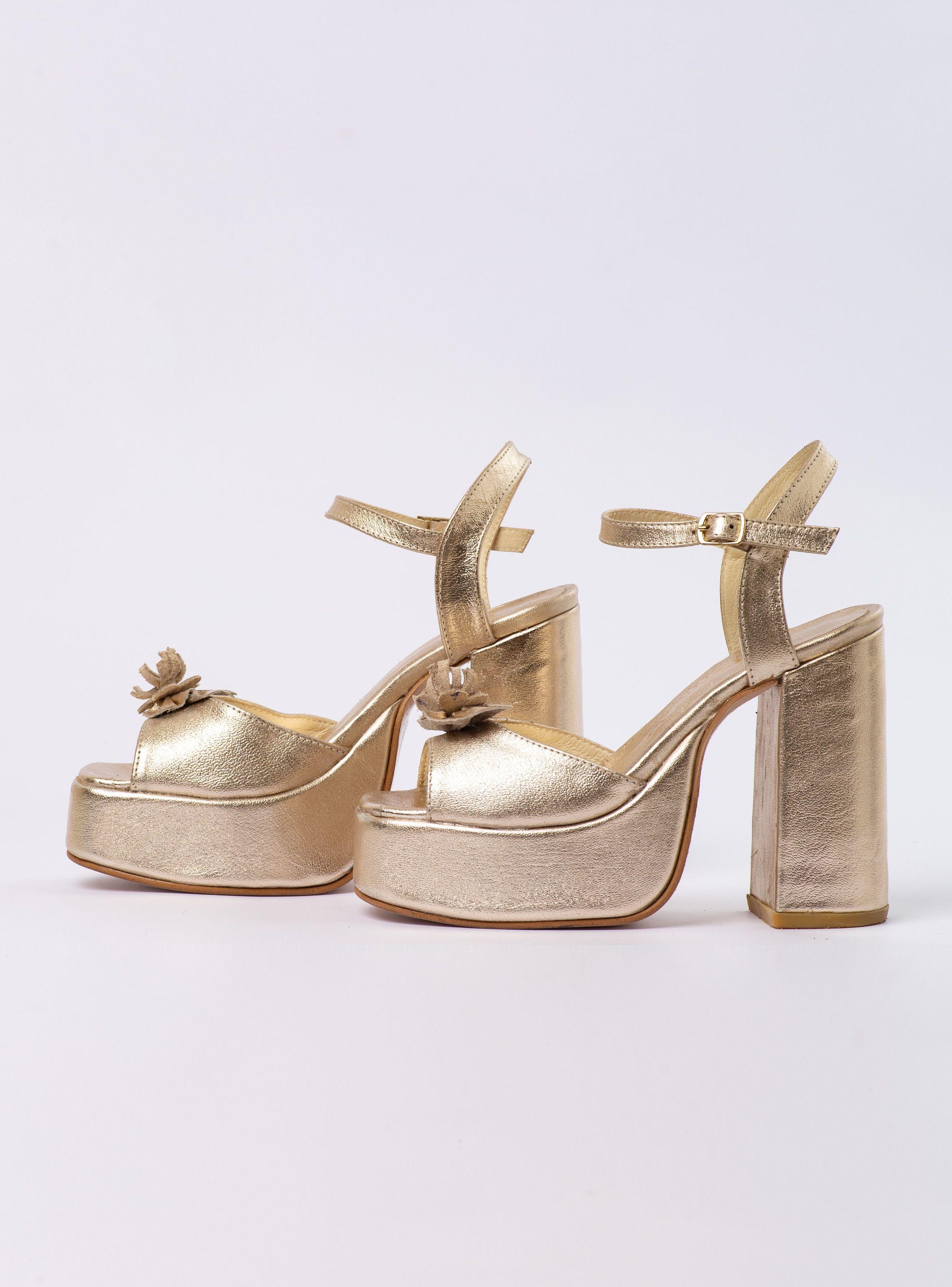 Sandalia Pauli Dorado Exotica-4