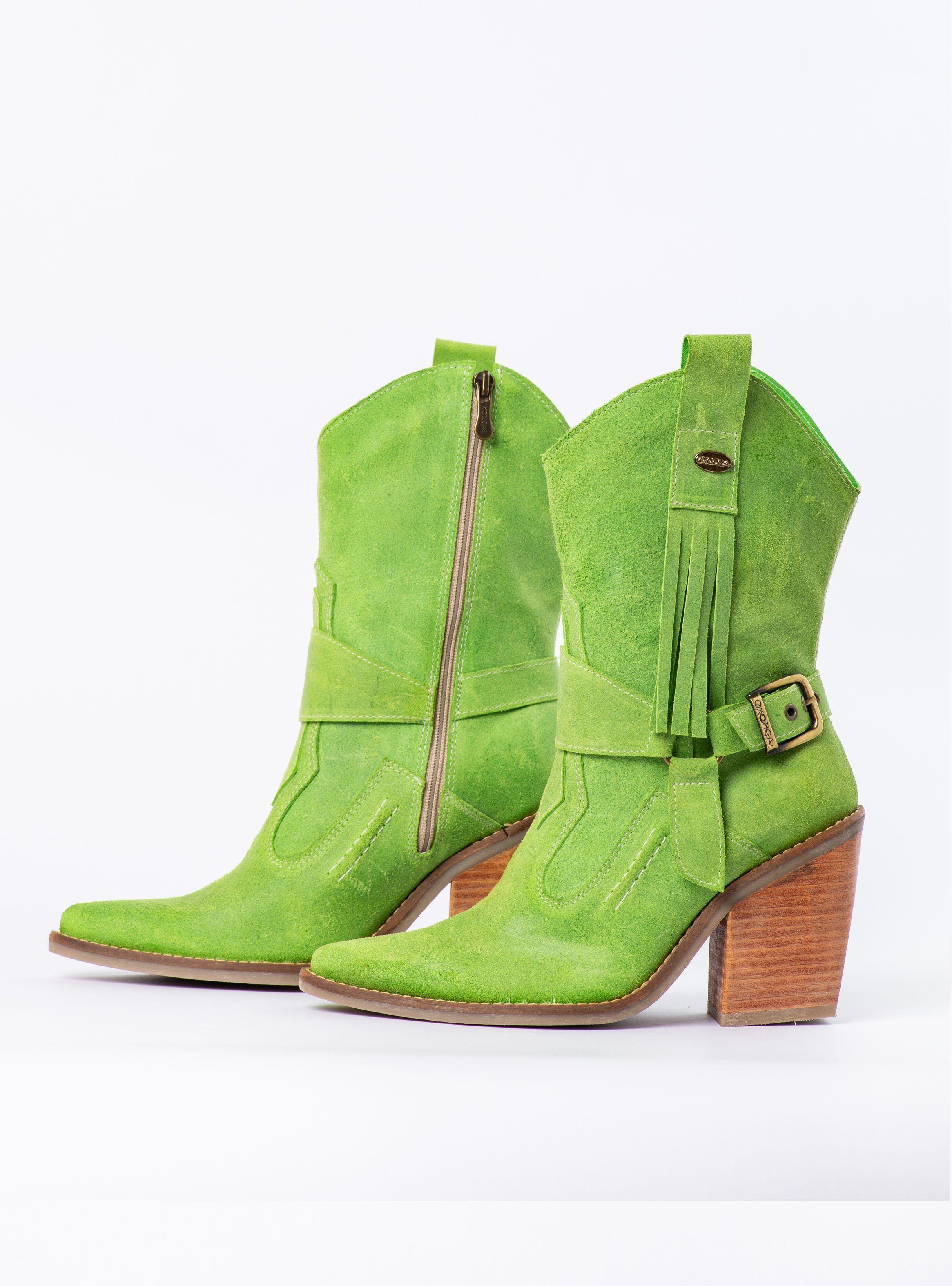 Bota Arizona Begon Verde Exotica-3