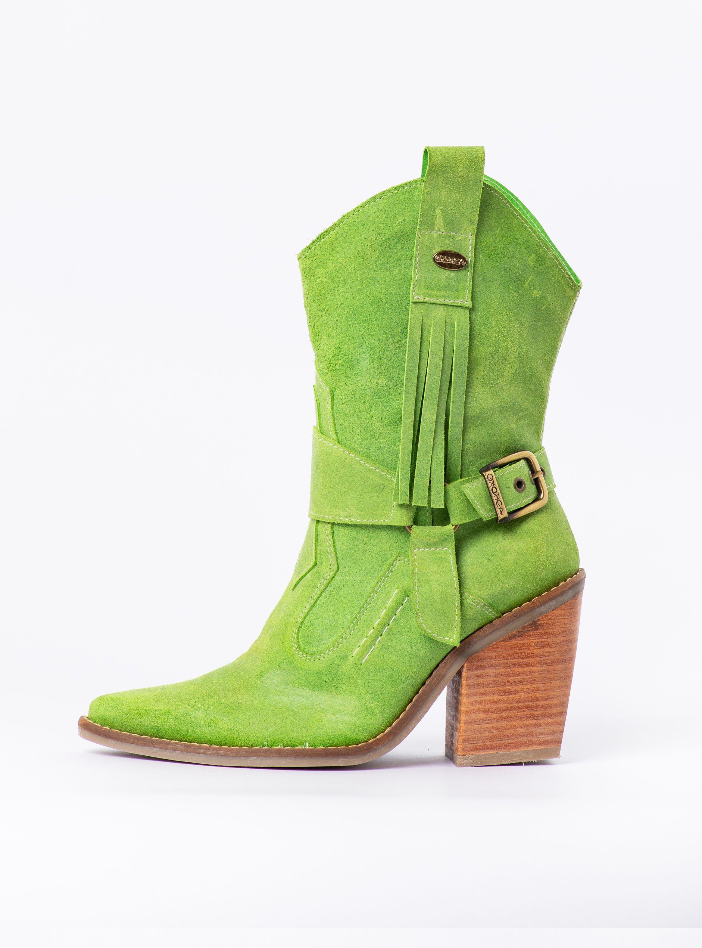 Bota Arizona Begon Verde Exotica-4