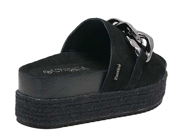 Sandalias Olivia Negro Exotica-2