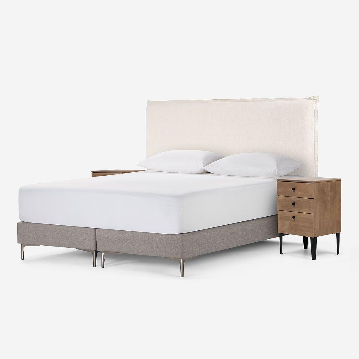 Set de Muebles Respaldo Maura 2 Plazas + Veladores Paul-2
