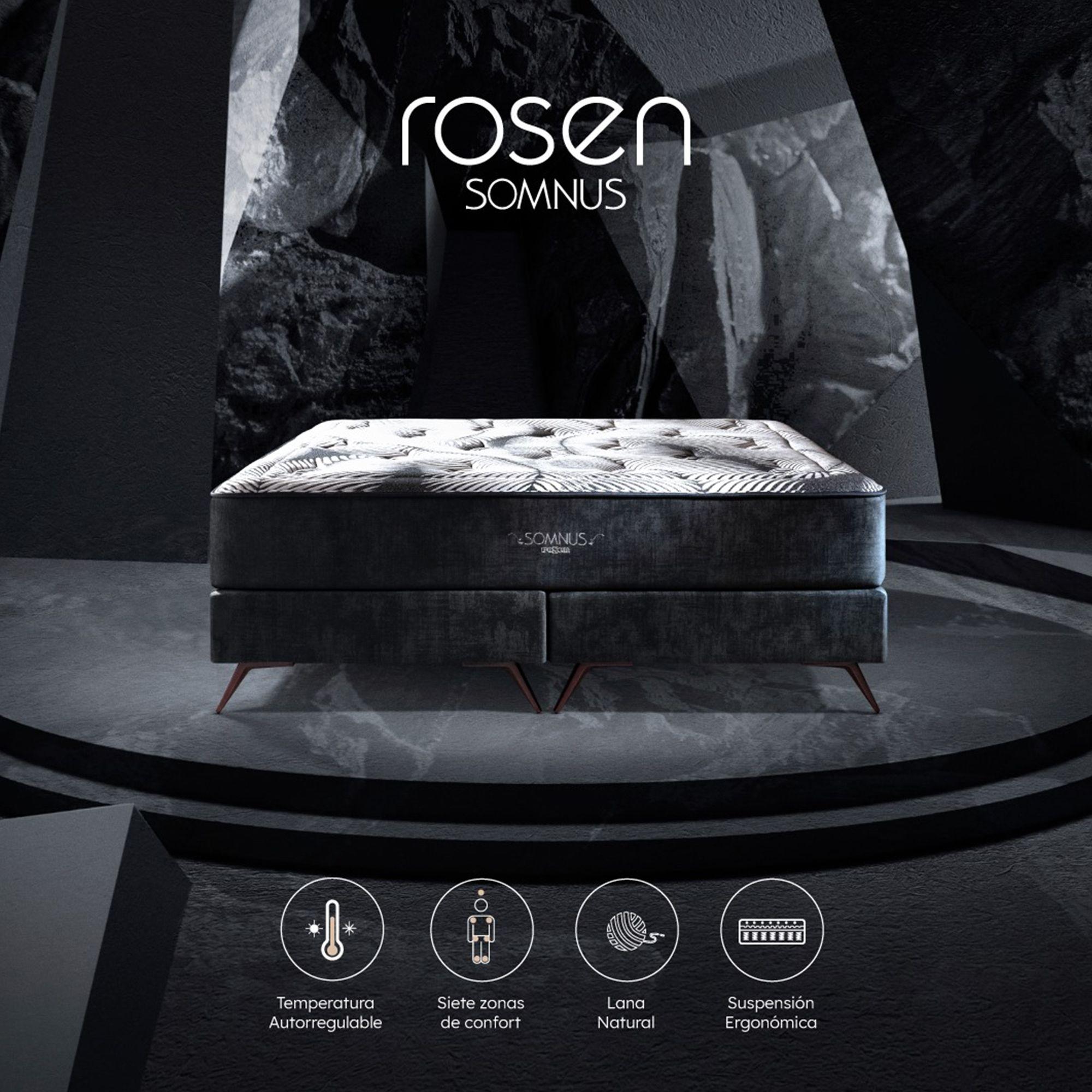 Colchón Rosen Somnus 2 Plazas 150 X 200 Cm Pierre-2