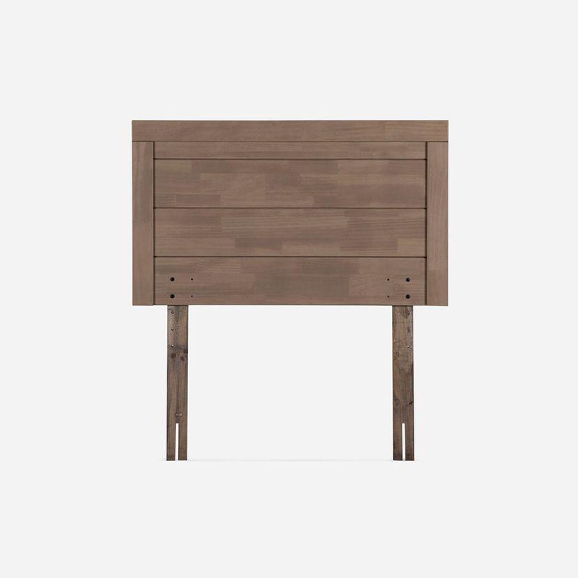Cama Europea Pratta 1,5 Plazas Pata Acero + Muebles Sicilia-3
