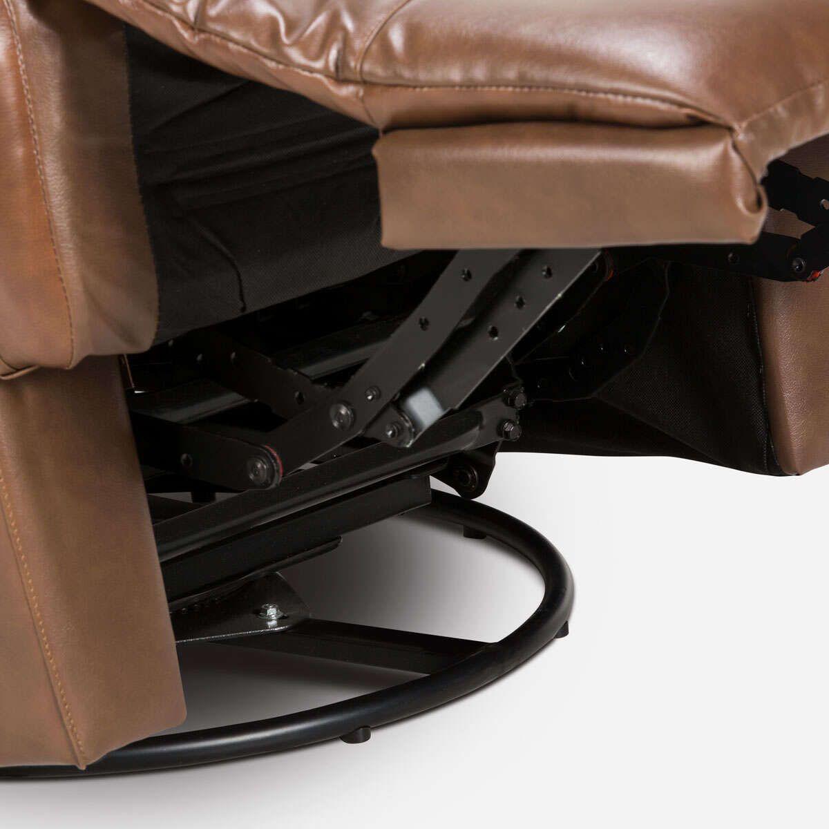 Bergere Rosen Rembrandt Leather Match Manual Marrón-4