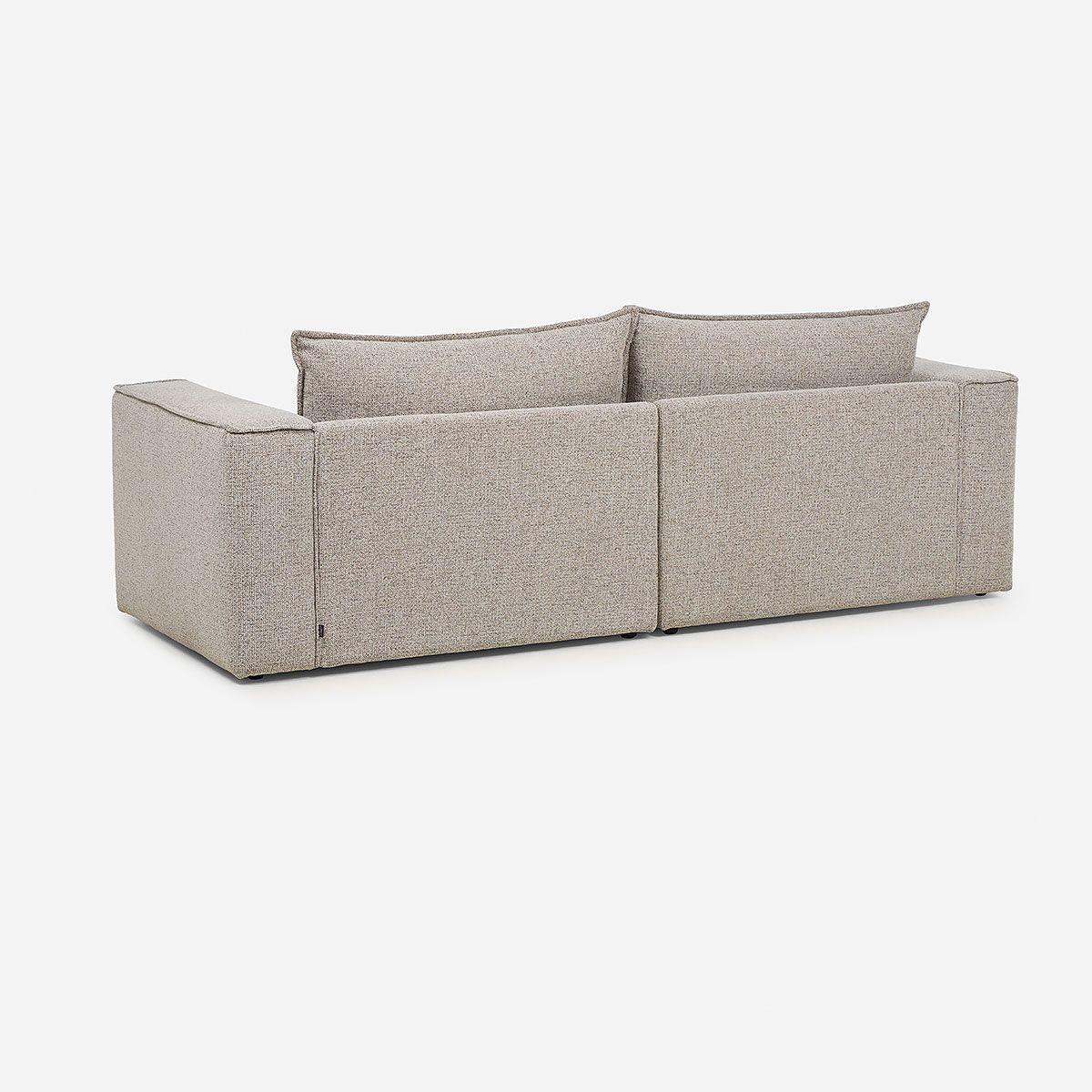 Sofá Modular Tizimin Tela Mokka Talla S-3