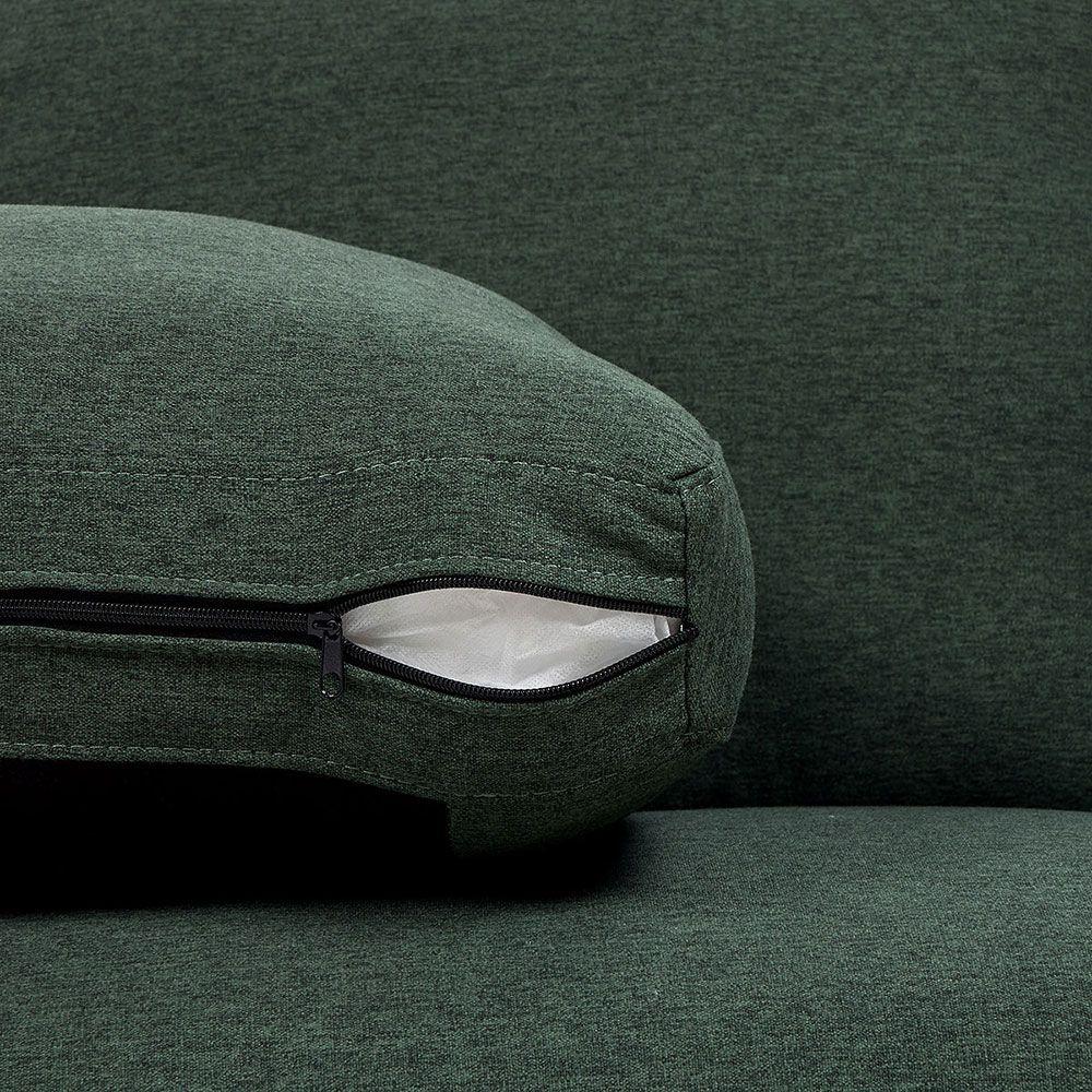 Sofá Padua 2 Cuerpos Color Verde-6