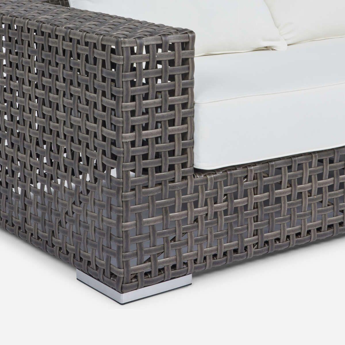 Living de Terraza Rosen Sunday Rattan 4 Piezas Beige-4