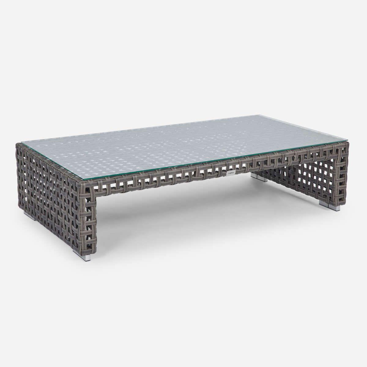 Living de Terraza Rosen Sunday Rattan 4 Piezas Beige-5
