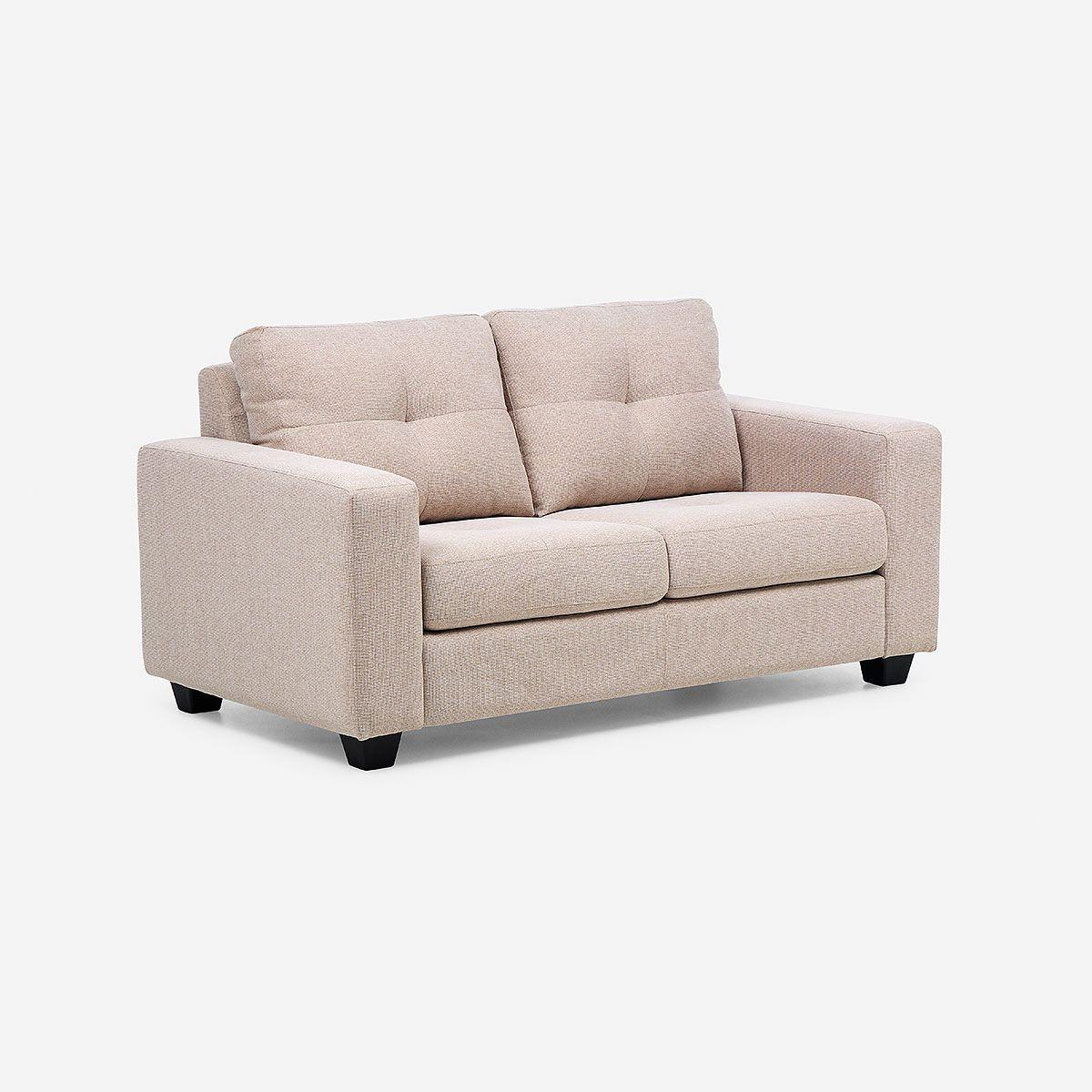 Sofá Lara 2 Cuerpos Color Crudo-0