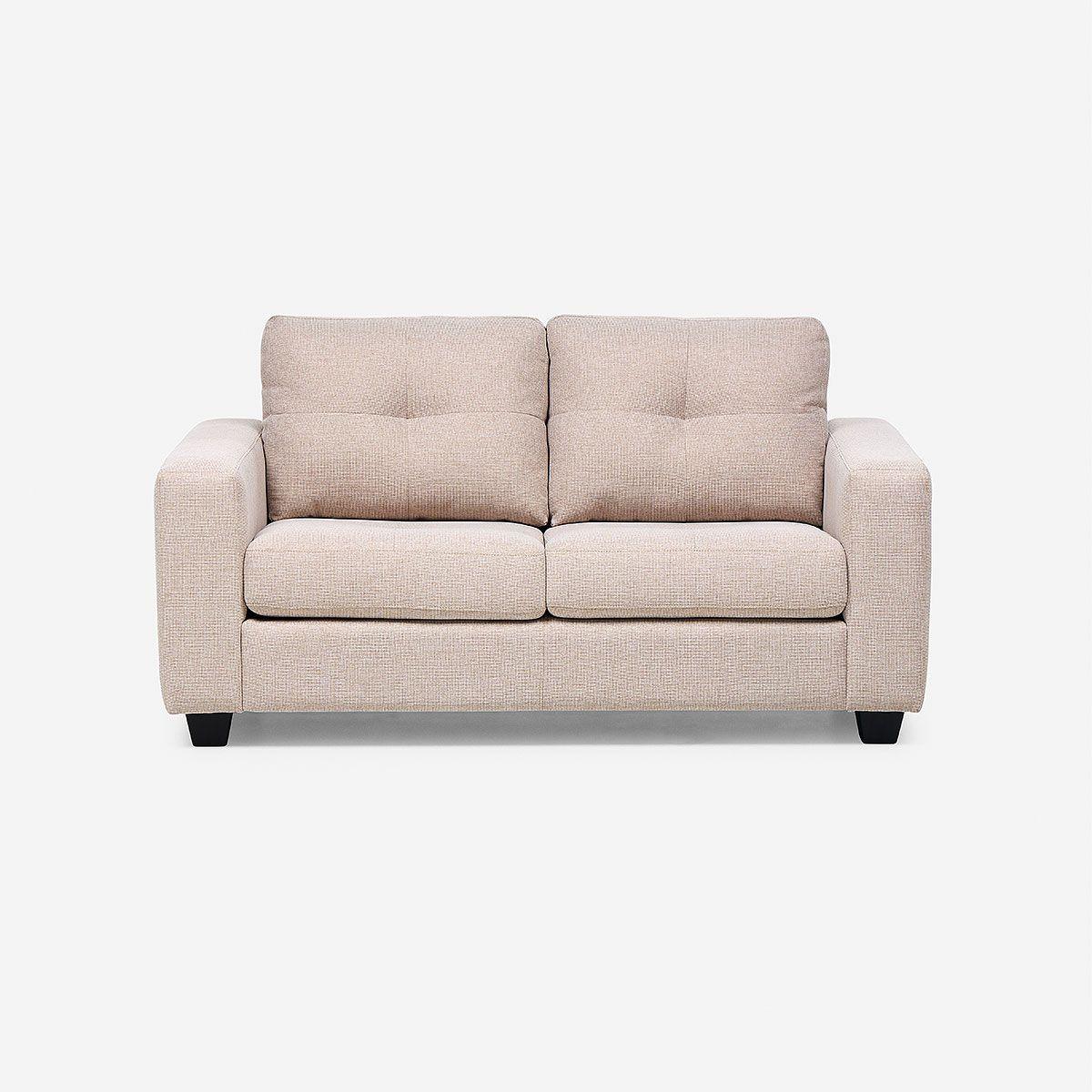 Sofá Lara 2 Cuerpos Color Crudo-2