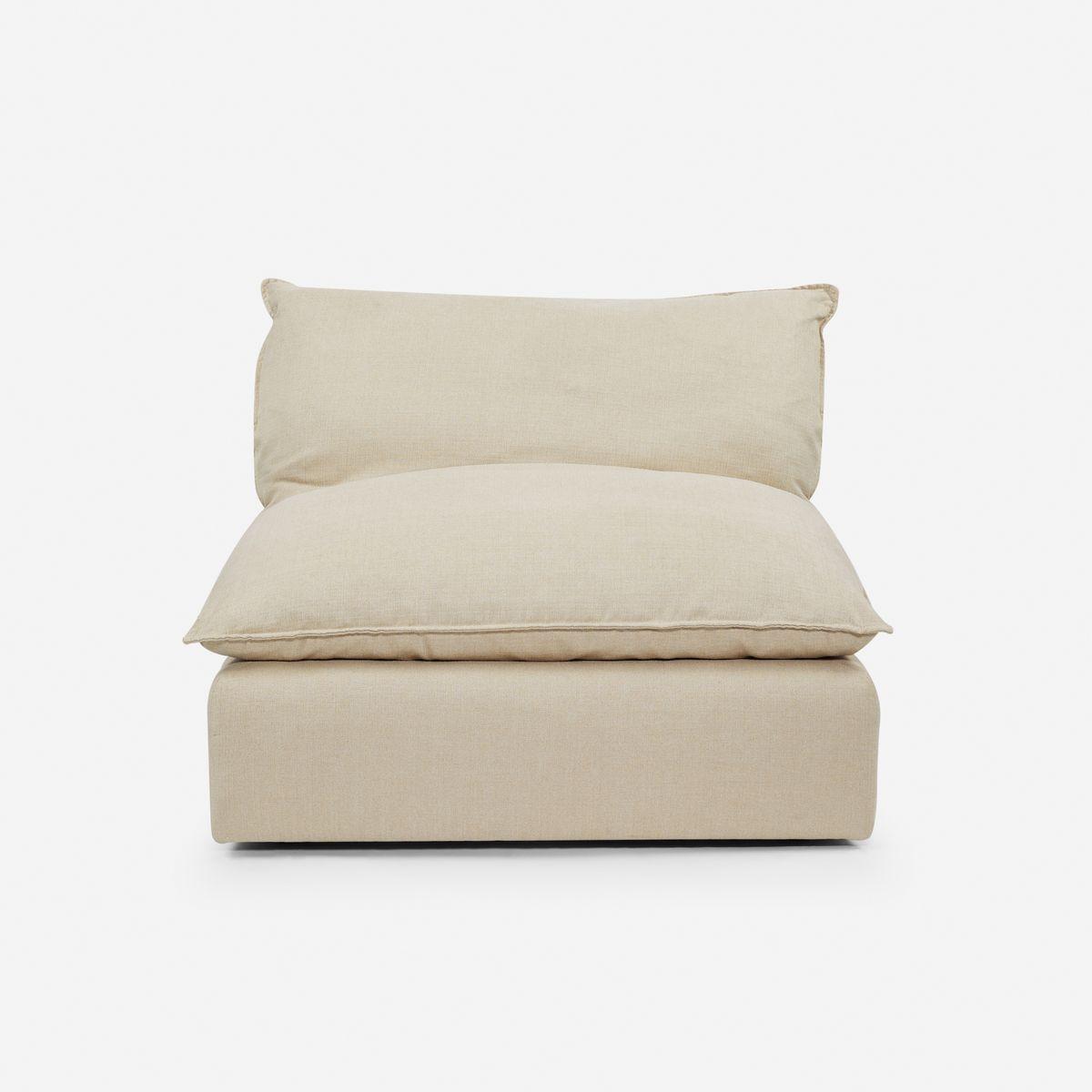 Sofá Butaca Rosen Shanklin Tela Beige-5