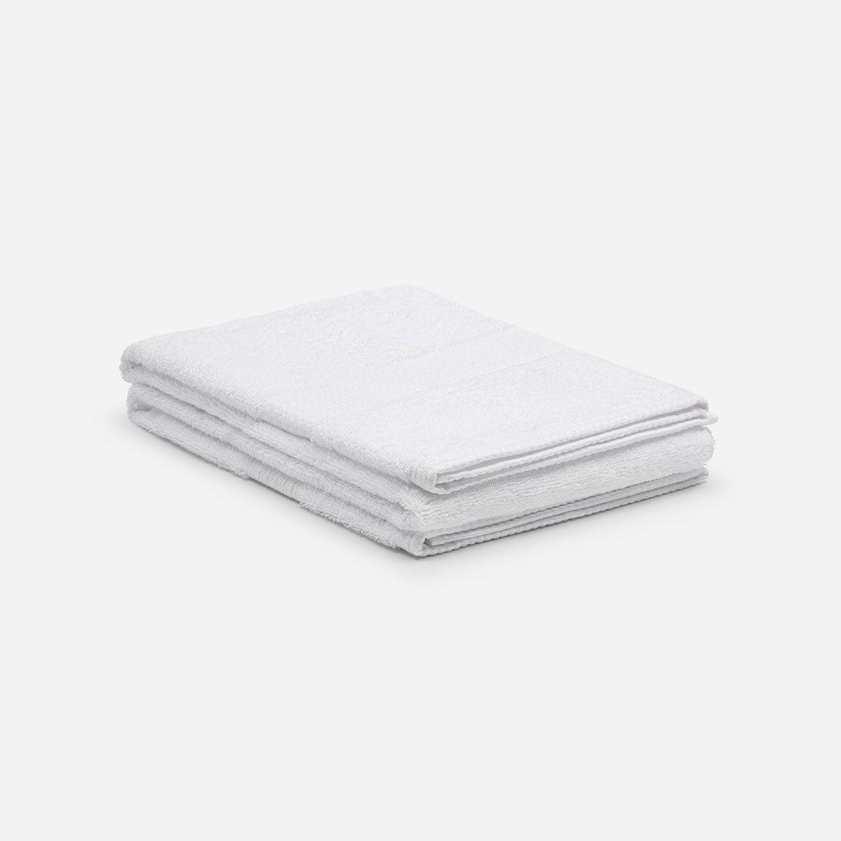 Toalla de Baño Lisa Basic 500 Gramos Blanco-3