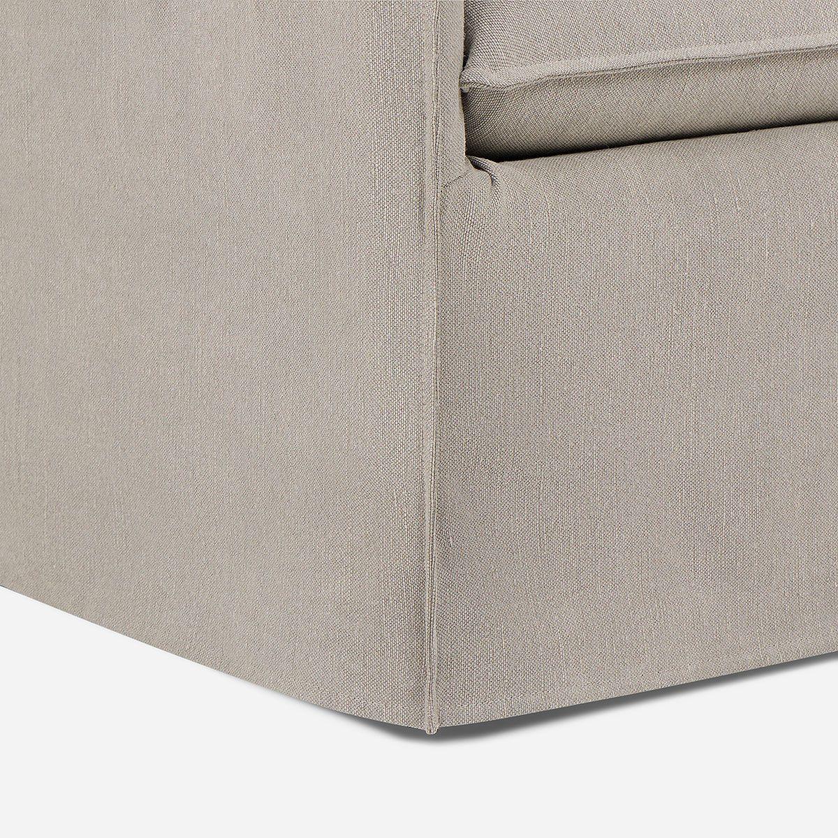 Sillón Lazcano 1 Cuerpo Tela Taupe-4