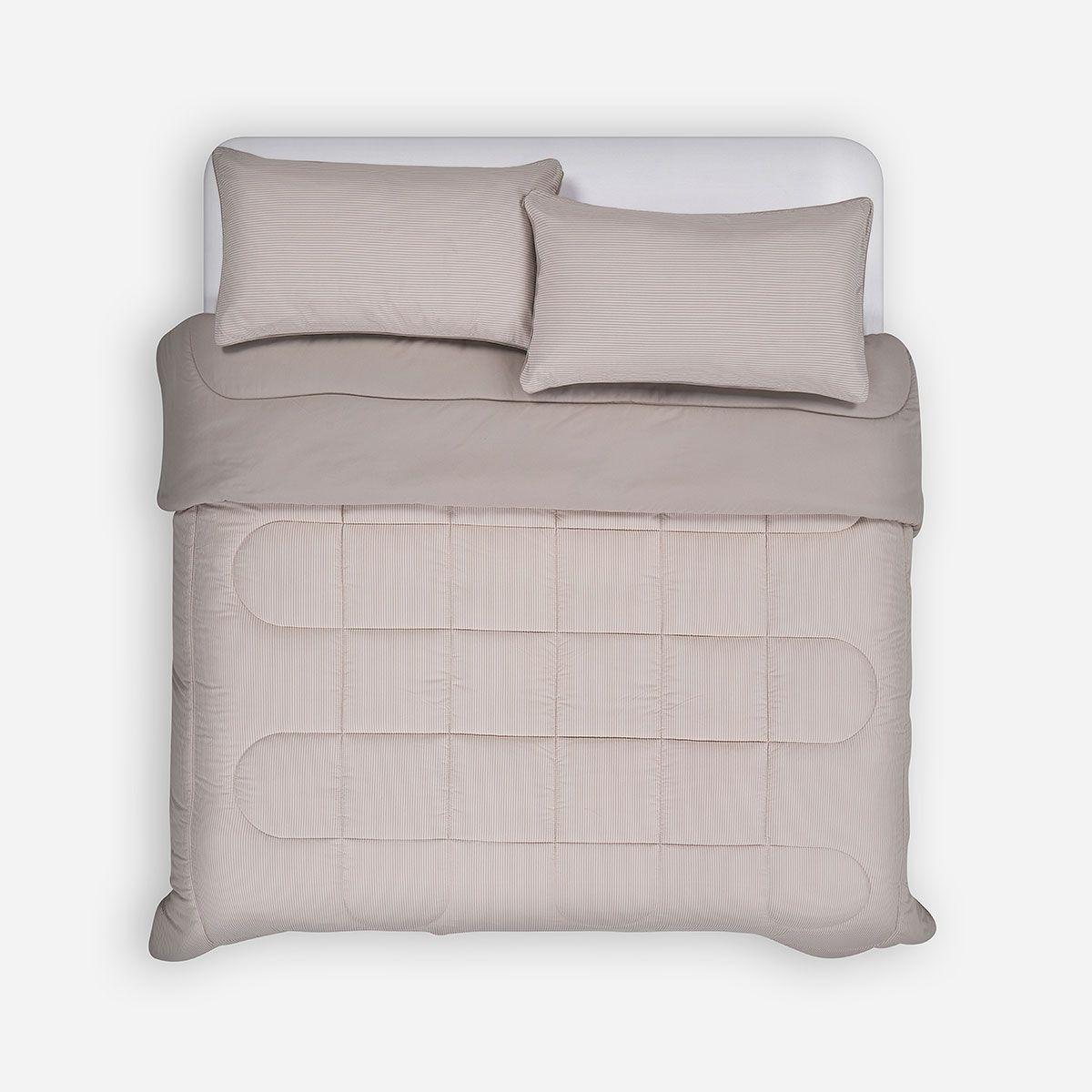 Plumón Bicolor Lines Reversible Arena King-1