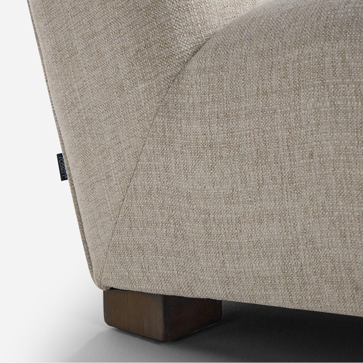 Poltrona Rosen Ebony Tela Beige-5