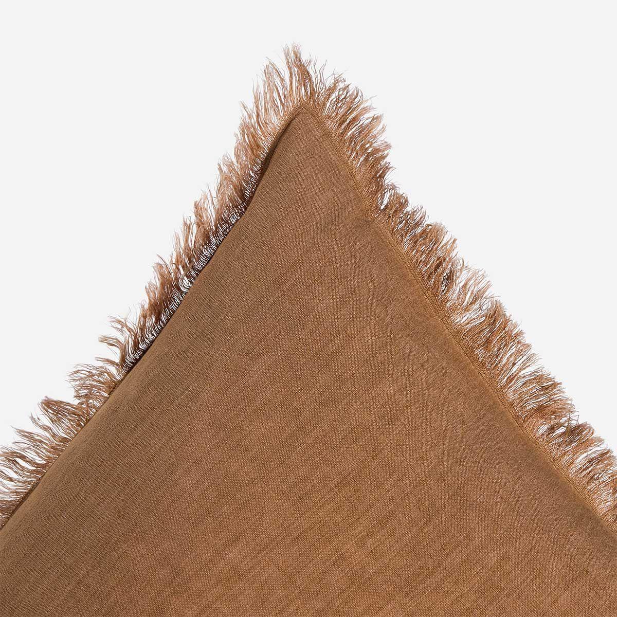 Funda de Cojín Lino Costa 60 x 40 cm Camel-3