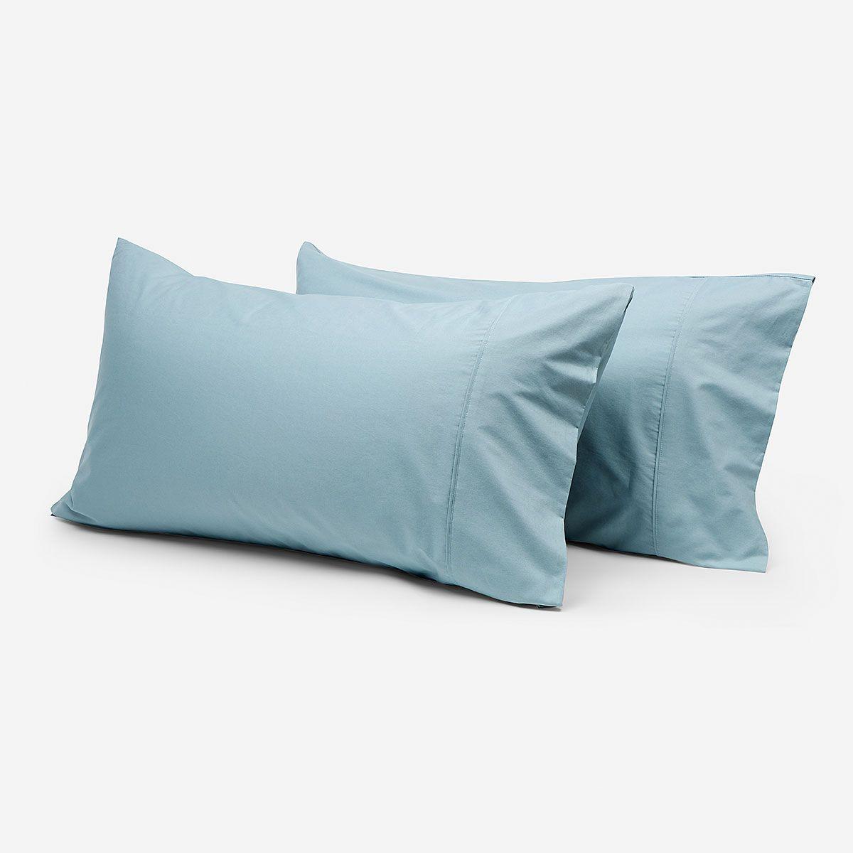 Funda de Almohada 200 Hilos Verde 50X90 cm-0