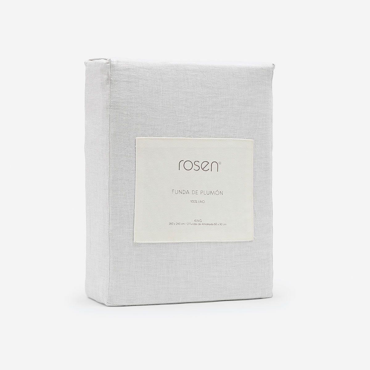 Funda de Plumón Natural Fill Gris King-4