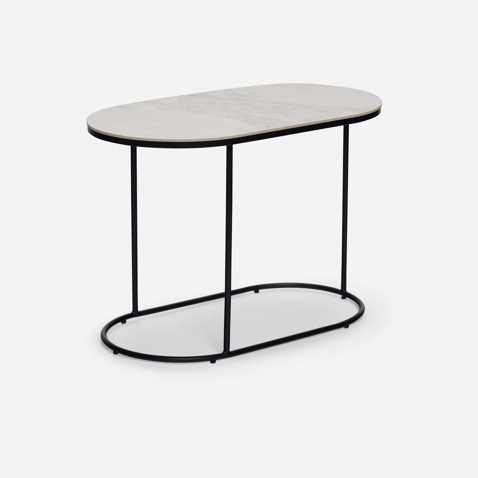 Mesa Rosen Nido Venus 48,8x48,8 cm Negro-3