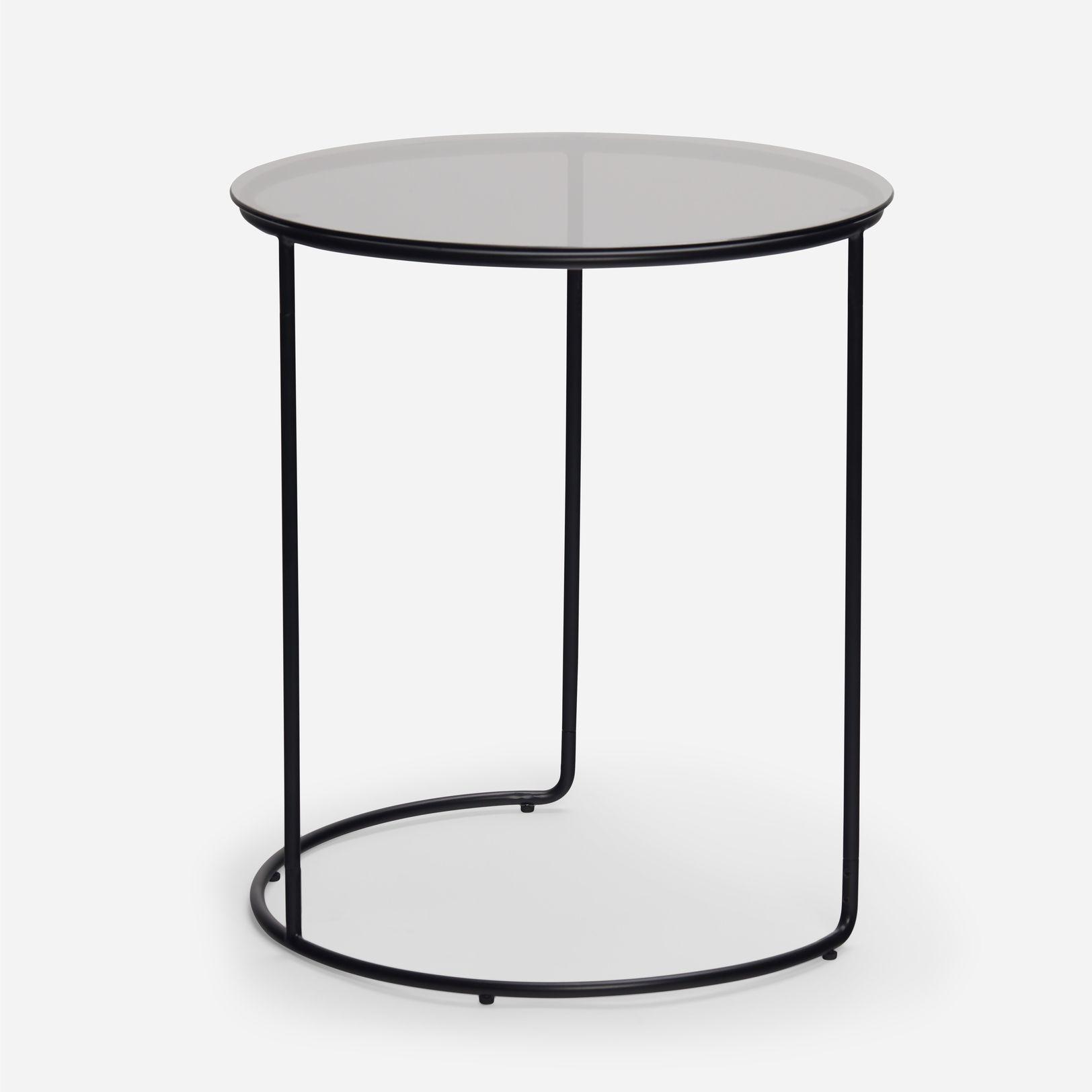 Mesa Rosen Nido Venus 48,8x48,8 cm Negro-4