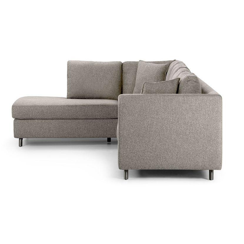 Sofá Seccional Rosen Carter Izquierdo Tela Ceniza-2