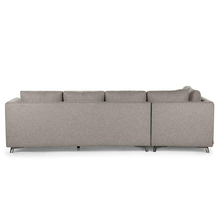 Sofá Seccional Rosen Carter Izquierdo Tela Ceniza-6