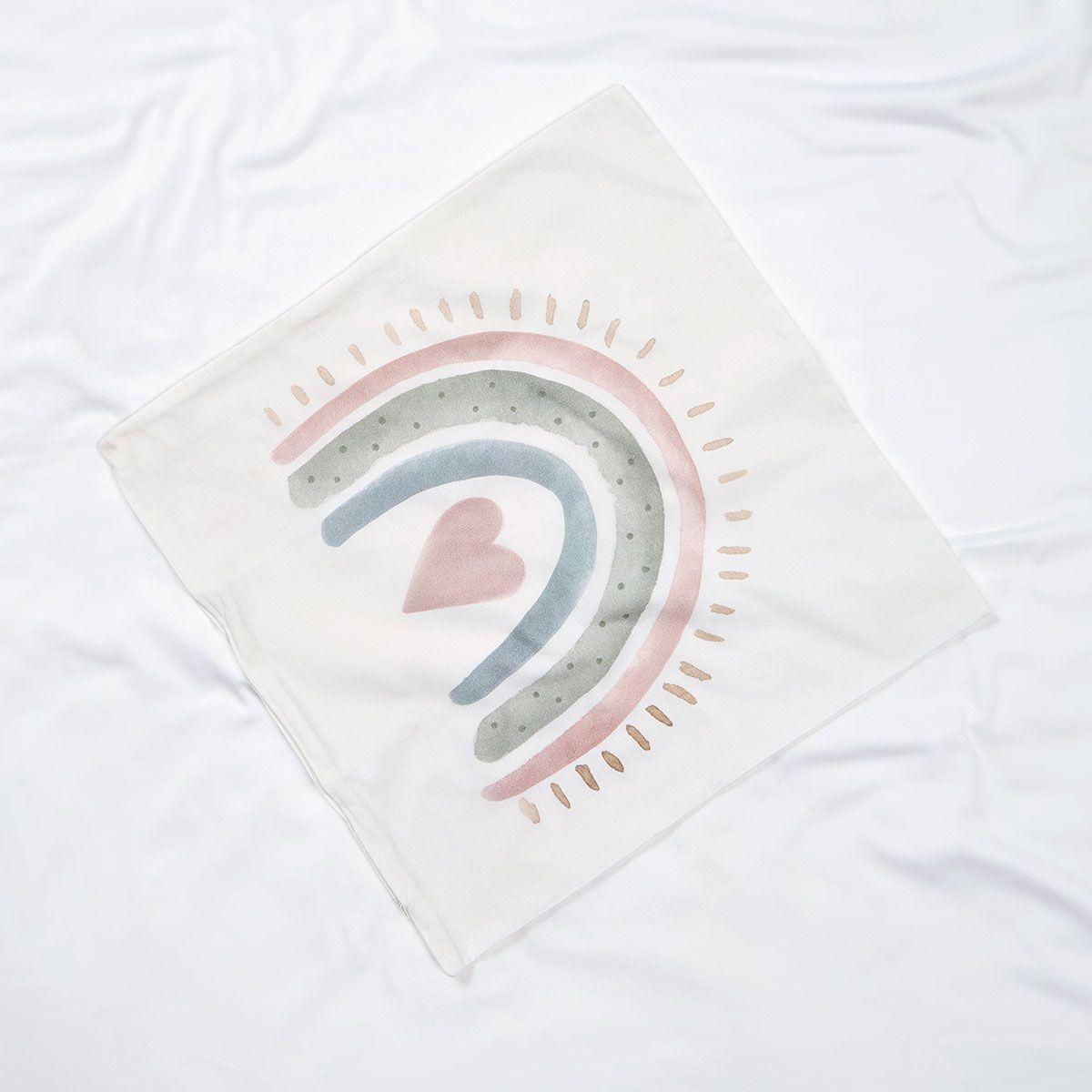 Funda de Cojín Arcoíris 50x50 cm-2