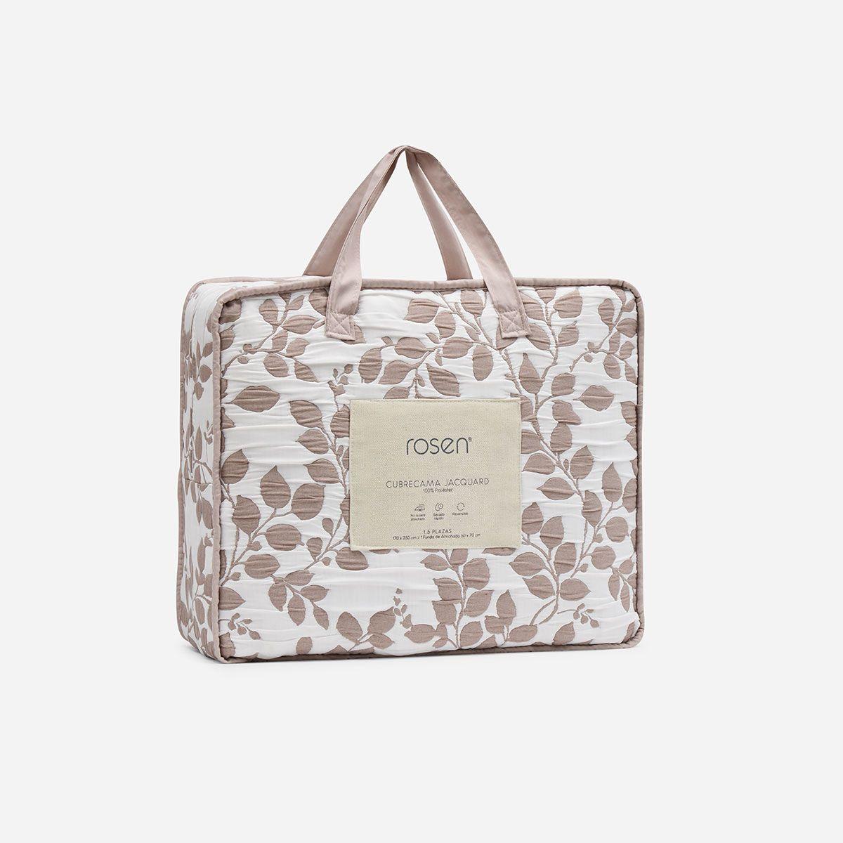 Cobertor Jacquard Dalia 1.5 Plazas-4