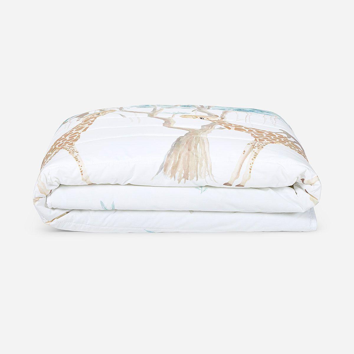 Cubrecama Rosen Kids Algodón Reversible África 1,5 Plazas-7