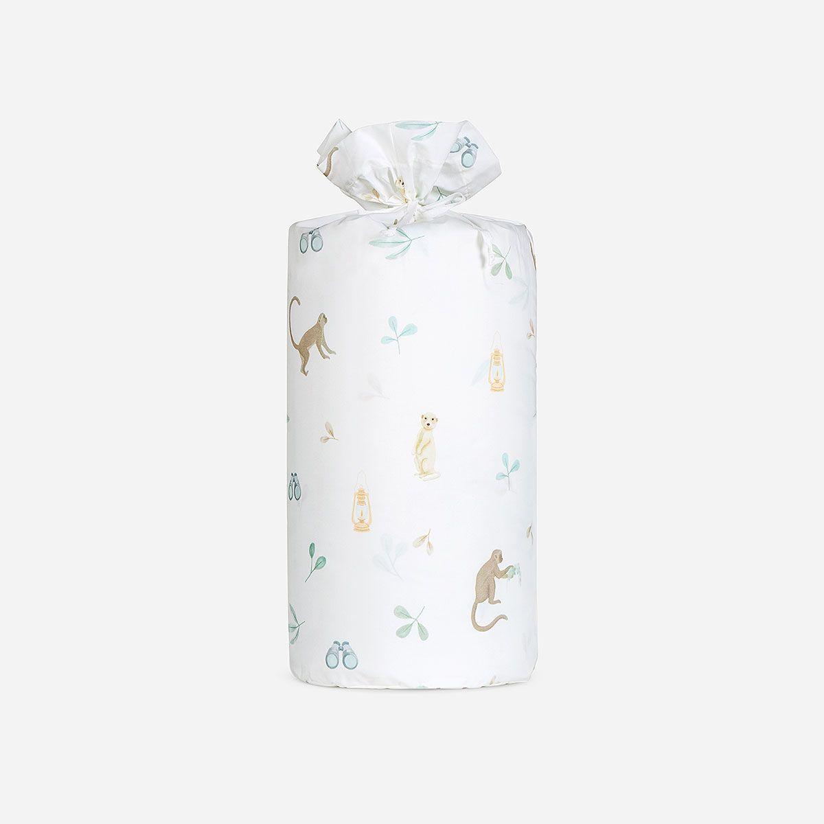 Cubrecama Rosen Kids Algodón Reversible África 1,5 Plazas-8