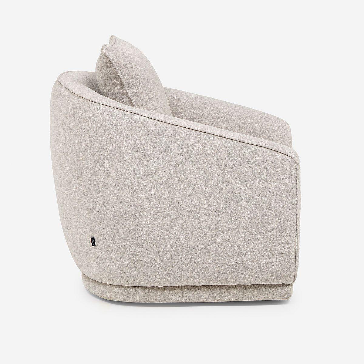 Poltrona Tolox Tela Gris-2