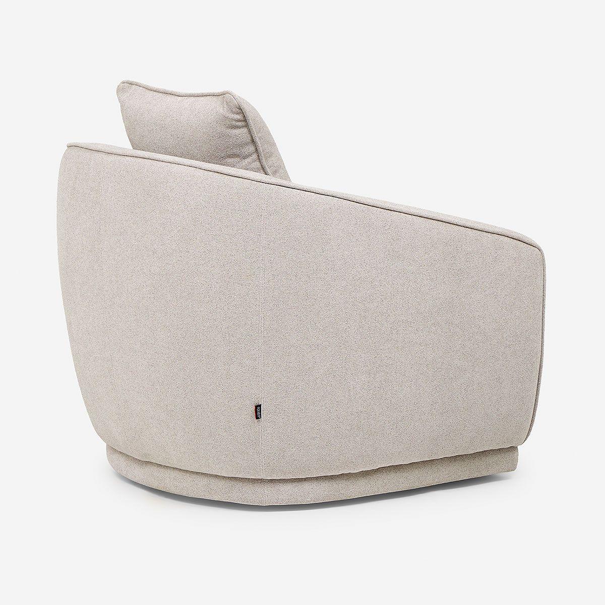 Poltrona Tolox Tela Gris-3